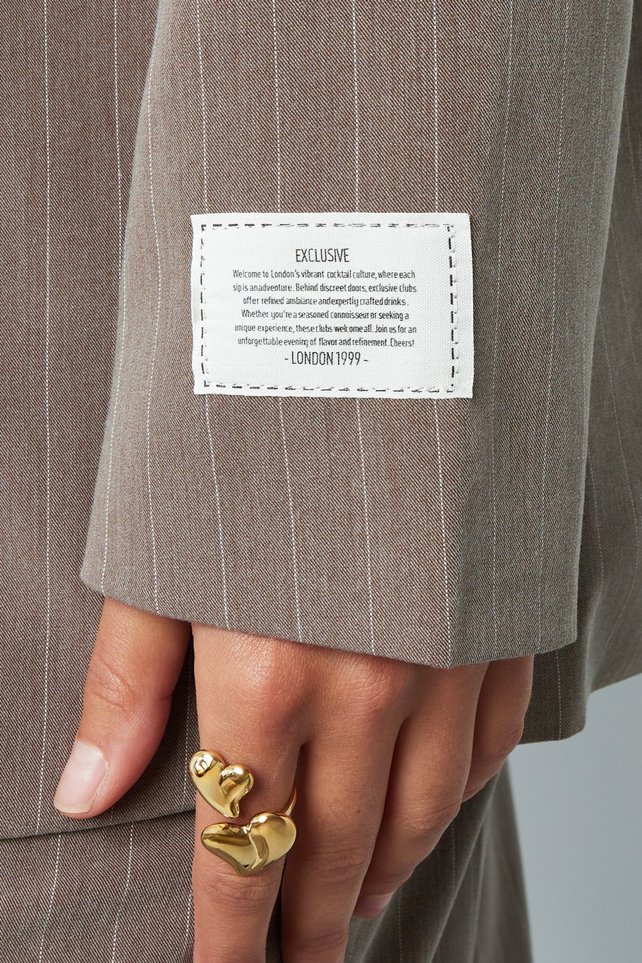 The Cocktail Club blazer - brown Picture10